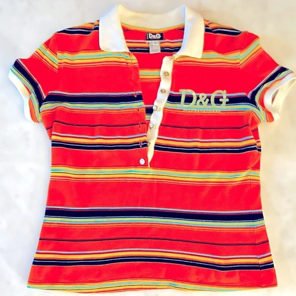 Dolce & Gabbana | Tops | Vintage Dg Polo Dolce Gabbana Size